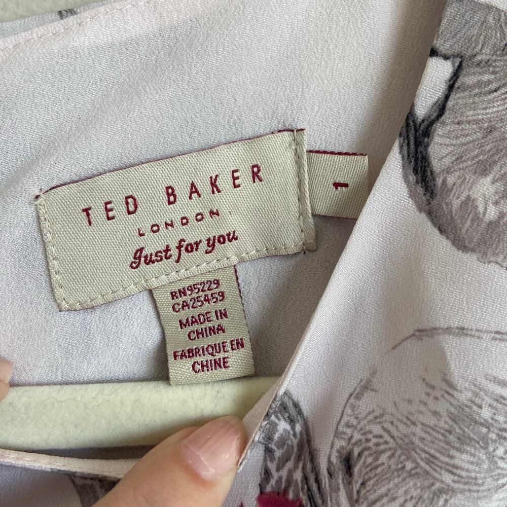 Ted Baker London‎ Safari Animals Dress Size 1 US Size 4 - Picture 2 of 6